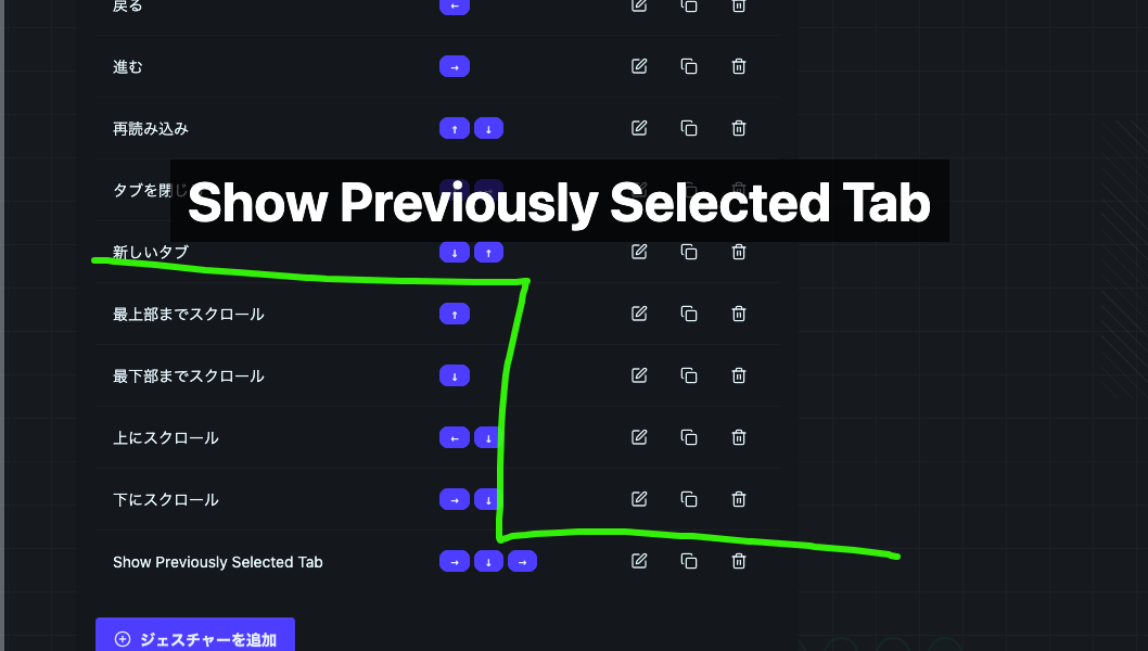 Image showing new actions